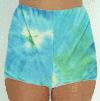 Tankini Blue Tie Dye Short Bottom image